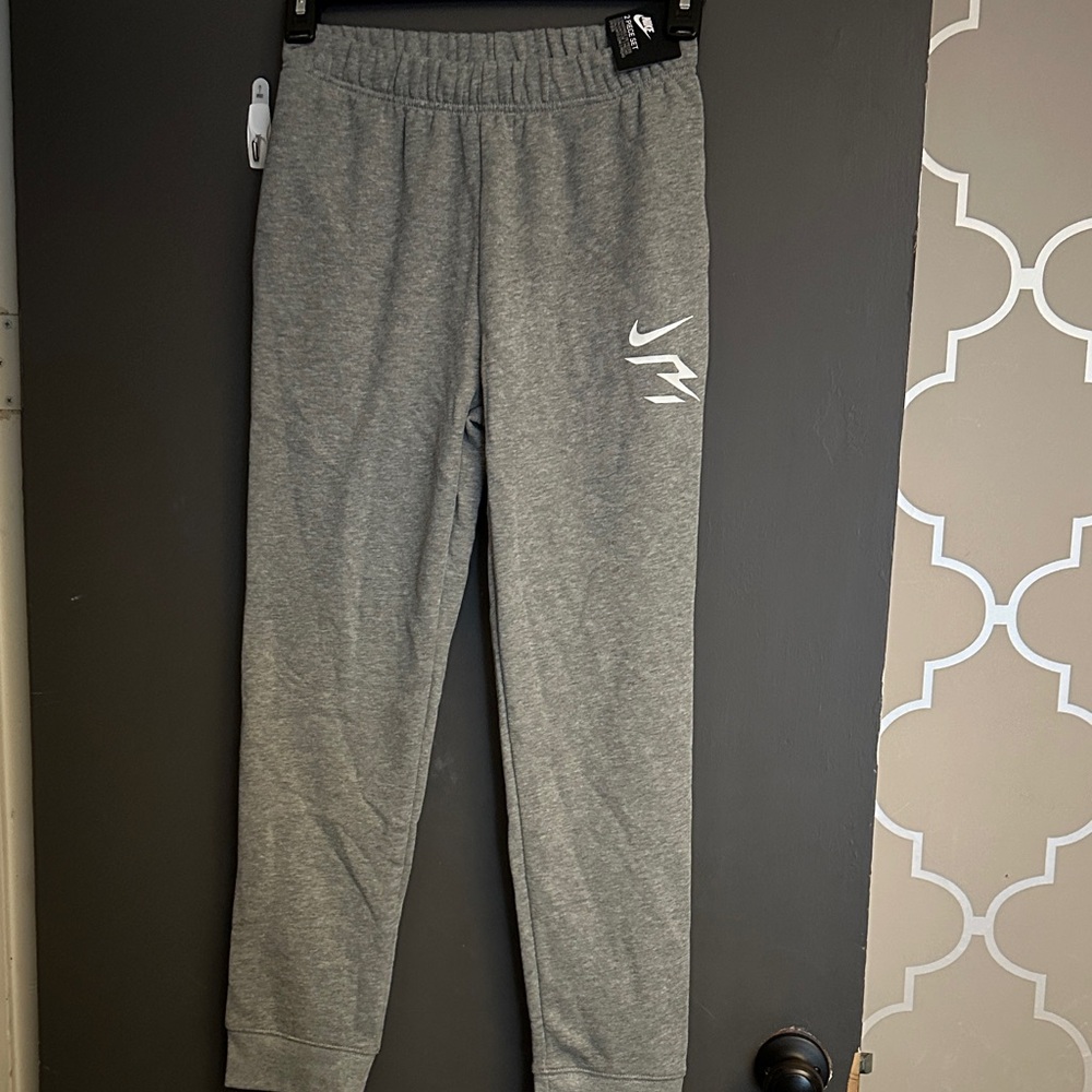 Nike Kids Heather Gray Sweatpants